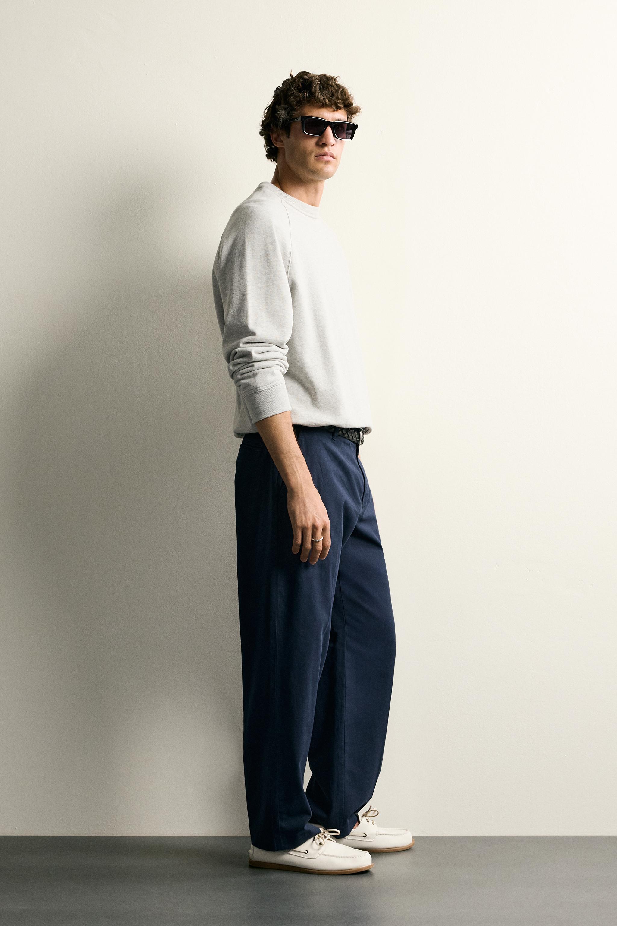 WASHED RELAXED FIT PANTS